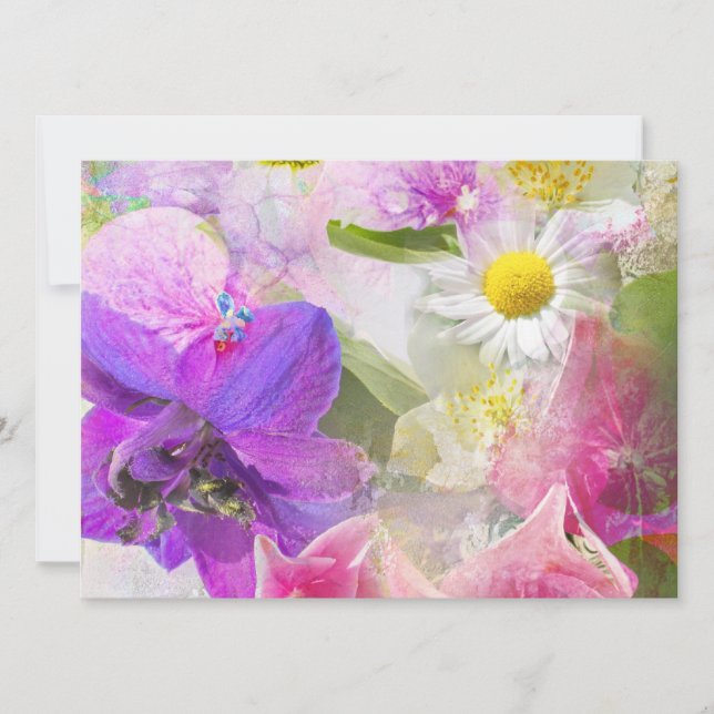 Sommerliche Blume (Vorderseite)
