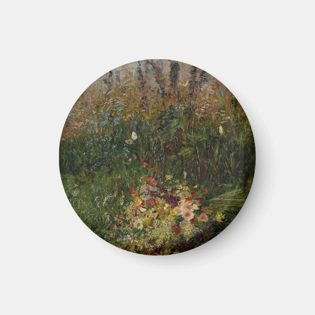 Sommerliche Blume des Feldes Magnet (Vorne)