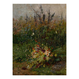 Sommerliche Blume des Feldes Poster