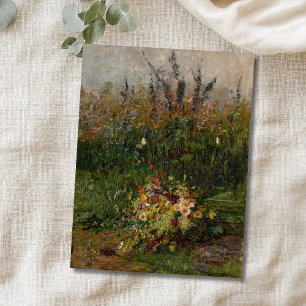 Sommerliche Blume des Feldes Postkarte