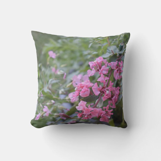 Sommerliche Blume Kissen (Vorderseite)