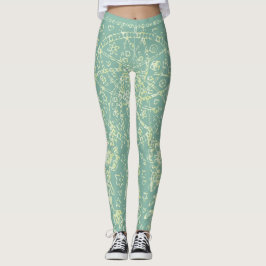 Sommerliche Blume Leggings