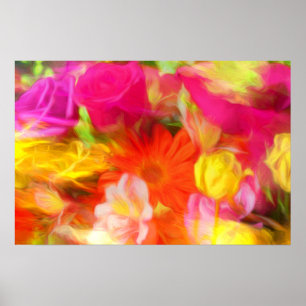 Sommerliche Blume Poster