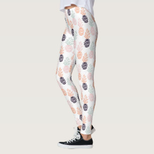 Sommerliche bunte Ananas-Fruchtmuster Leggings