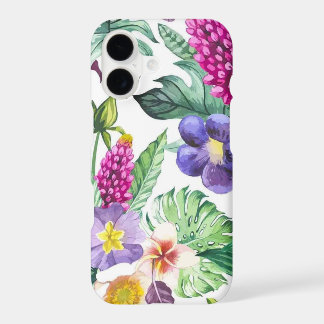 Sommerliche Floral iPhone X Hülle