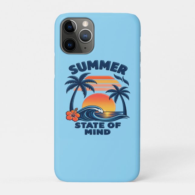 Sommerliche Gemütslage Case-Mate iPhone Hülle (Rückseite)