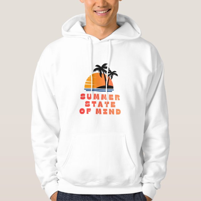 Sommerliche Gemütslage Hoodie (Vorderseite)