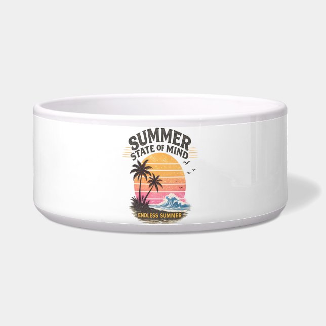 Sommerliche Gemütsverfassung Vintage Napf (Vorderseite)
