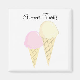 Sommerliche Leckereien Magnet