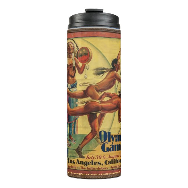 "Sommerliche Olympia 1932" Thermosbecher (Vorderseite)