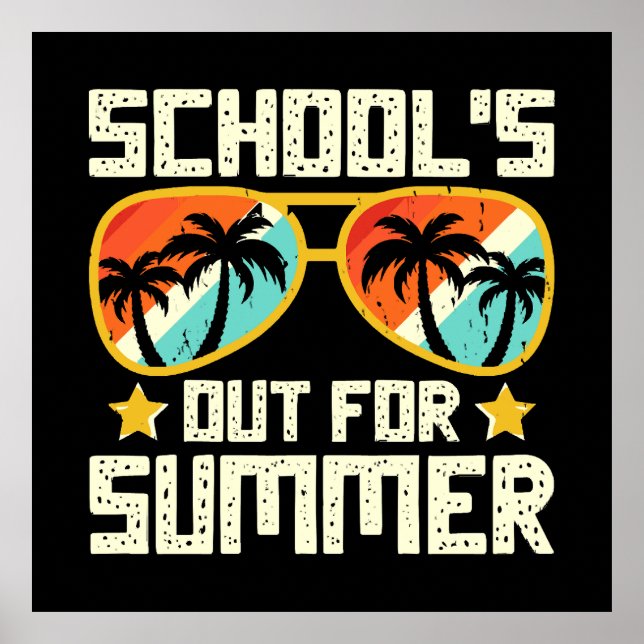 Sommerliche Schule Poster (Vorne)