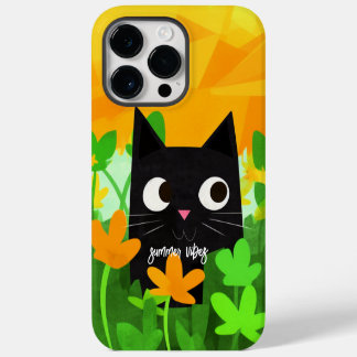 Sommerliche Stimmung Personalisierte süße florale iPhone 14 Pro Max Hülle