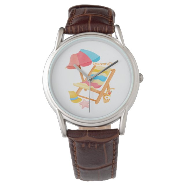 Sommerliche Süße Armbanduhr (Vorderseite)