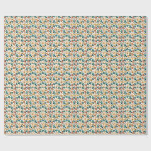 Sommerliche tropische Palmen & geometrisches Sonne Geschenkpapier