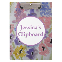 Sommerliche Wildblumen Klemmbrett