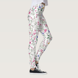Sommerliche Wildblumen Leggings