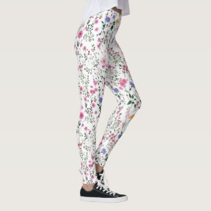 Sommerliche Wildblumen Leggings