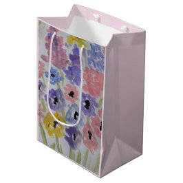 Sommerliche Wildblumen Mittlere Geschenktüte