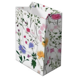 Sommerliche Wildblumen Mittlere Geschenktüte