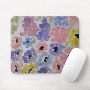 Sommerliche Wildblumen Mousepad