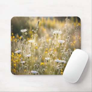 Sommerliche Wildblumen Mousepad