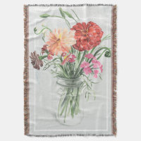 Sommerliche Wildblumen - Pinks und Reds