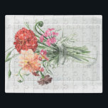 Sommerliche Wildblumen - Pinks und Reds Puzzle<br><div class="desc">Sommer Wildblumen II von Jennifer Paxton Parker. Die Wildblumen in Rosa und Rot sind in einem Maurerglas gehalten.</div>