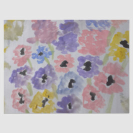 Sommerliche Wildblumen Seidenpapier