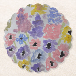 Sommerliche Wildblumen Untersetzer