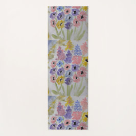 Sommerliche Wildblumen Yogamatte