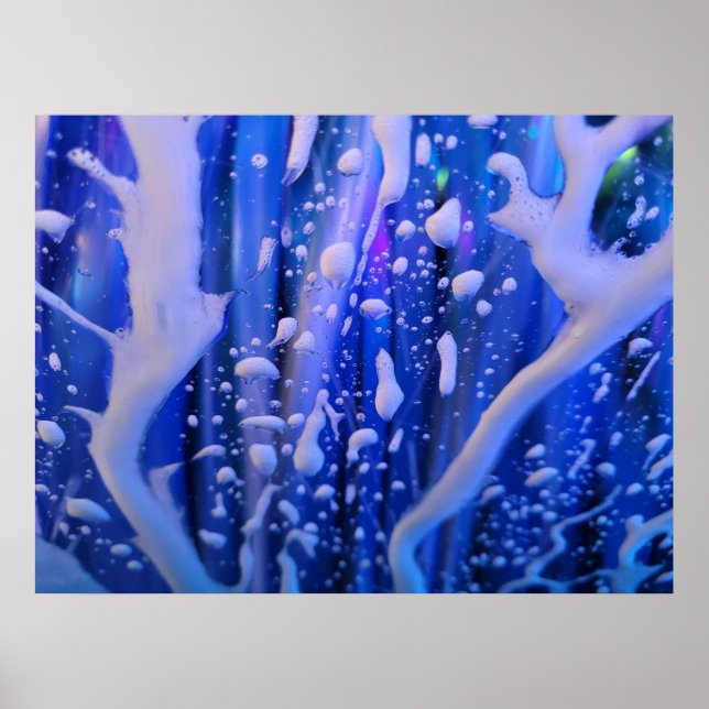 Sommerlicher Spaß beim Autowaschen Poster (Vorne)