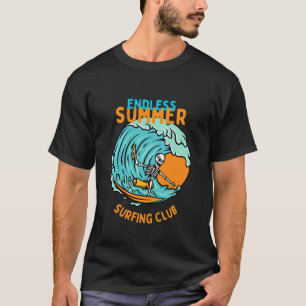 Sommerlicher Surfclub T-Shirt