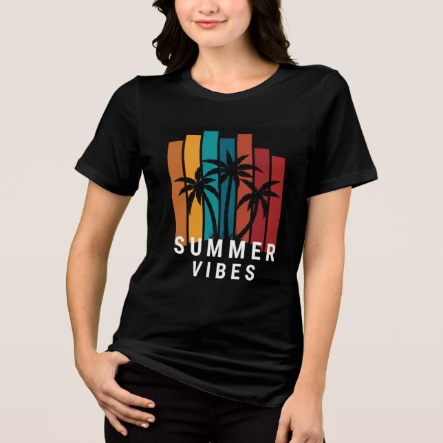 Sommerlicher T - Shirt für Frauen (Vorderseite)