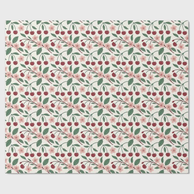 Sommerliches Geschenkpapier (Flach)