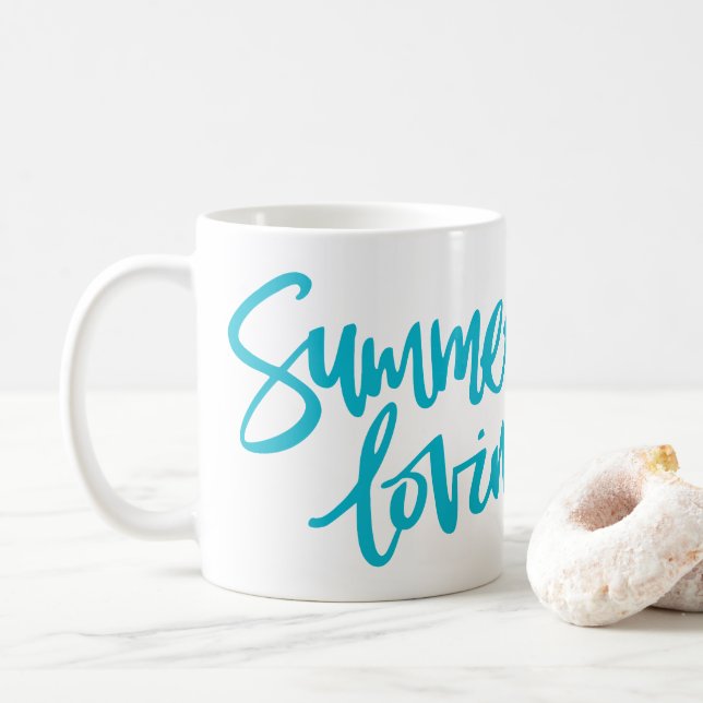 Sommerliebe Kaffeetasse (Mit Donut)