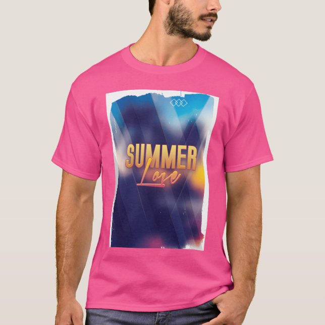 Sommerliebe lustig T-Shirt (Vorderseite)