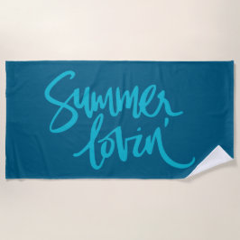 Sommerliebe Strandtuch
