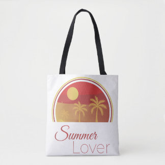 Sommerliebhaber Retro-Sonnenuntergang Palmen Tropi
