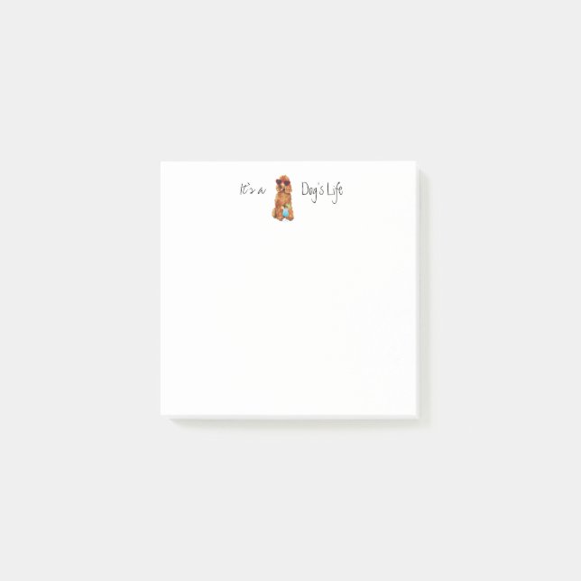 Sommerloch Post-it Klebezettel (Vorderseite)