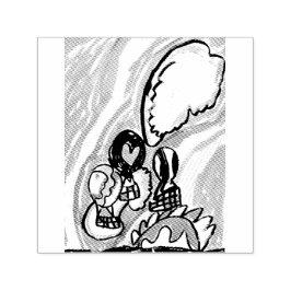 Sommerluftballons permastempel