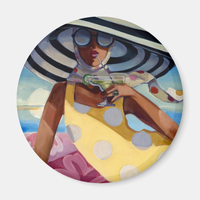 Sommermädchen III Magnet (Vorne)