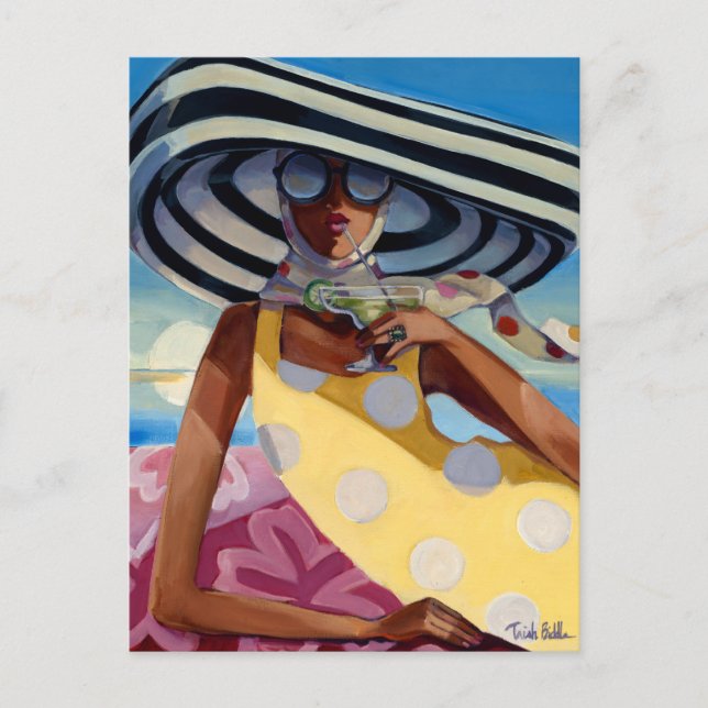 Sommermädchen III Postkarte (Vorderseite)