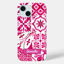 Sommermajolika rot sizilianische Mittelmeer Case-Mate iPhone Hülle