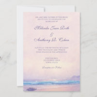 Sommermeer 12x18 Beach Hochzeitseinladung