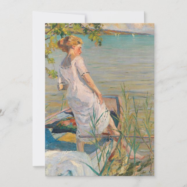 Sommermorgens am Starnberger See | Edward Cucuel (Vorderseite)