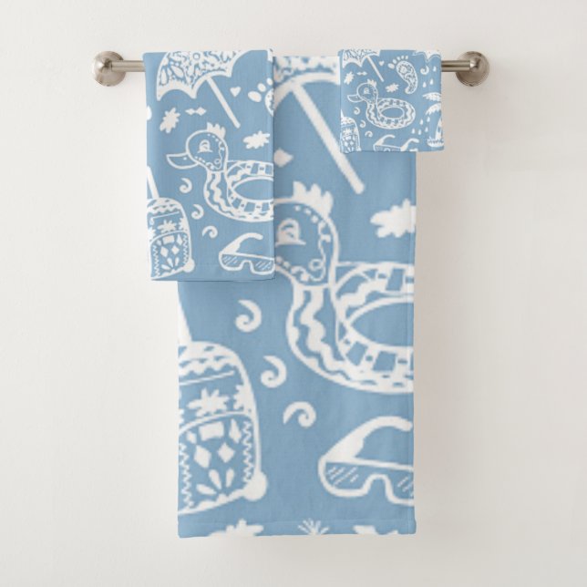 Sommermuster Badhandtuch Set (Insitu)