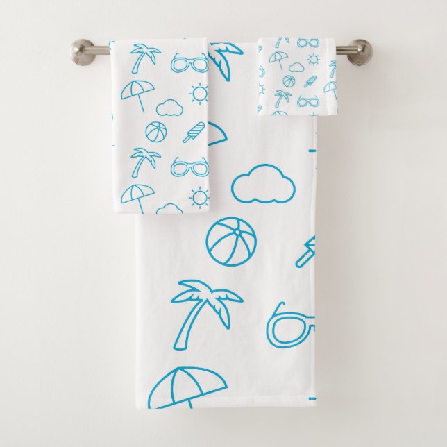 Sommermuster Badhandtuch Set (Insitu)