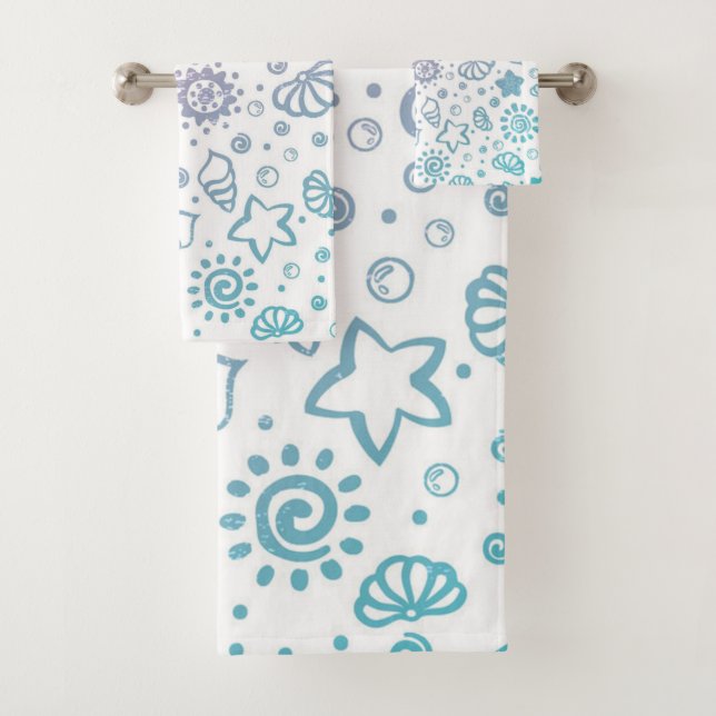 Sommermuster Badhandtuch Set (Insitu)