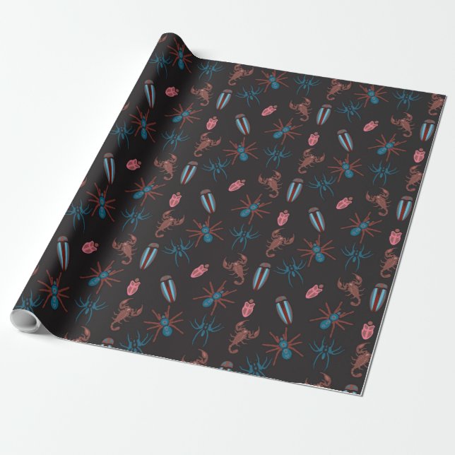 Sommermuster Geschenkpapier (Ungerollt)