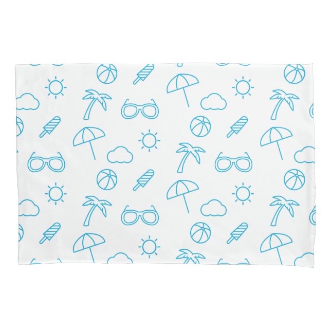 Sommermuster Kissenbezug (Vorderseite)